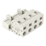 WAGO - Kabelsteckverbinder für Leiterplattensteckverbinder 1-Leiter-Stiftleiste 723-604 CAGECLAMP,2,5mm²,lgr − 50 Stück