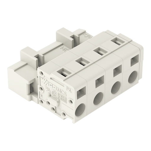 WAGO - Kabelsteckverbinder für Leiterplattensteckverbinder 1-Leiter-Stiftleiste 723-604 CAGECLAMP,2,5mm²,lgr − 50 Stück