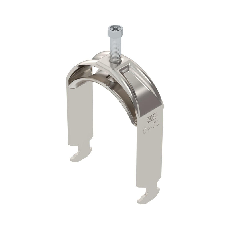 OBO Bettermann - Bügelschelle BS-H1-M-70 A2 64-70mm − 15 Stück