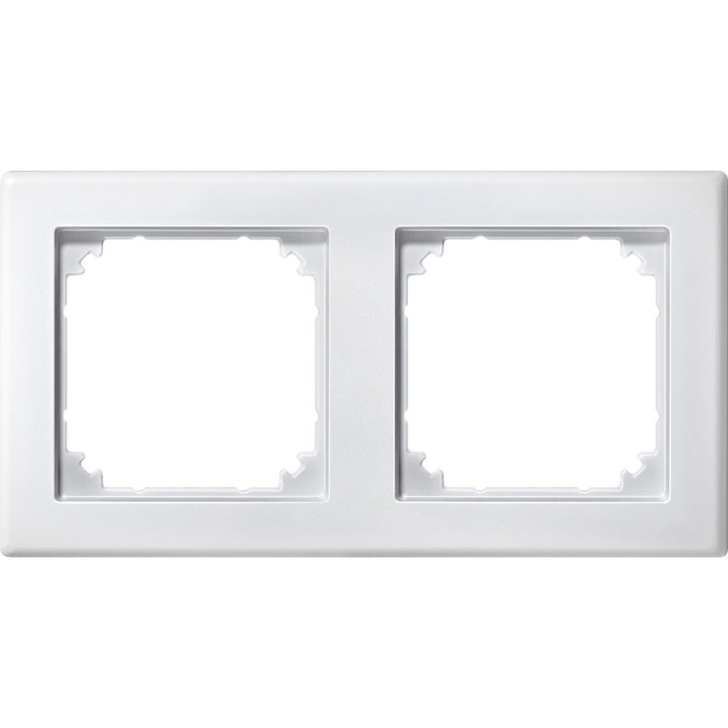 Merten - Abdeckrahmen Rahmen 2f.pws 484219 waage/senkrecht