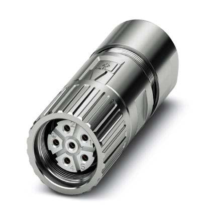 Phoenix Contact - Rundsteckverbinder, feldkonfektionierbar (Industriesteckverbinder) Kabelsteckverbinder M23-5ES198A8LDL