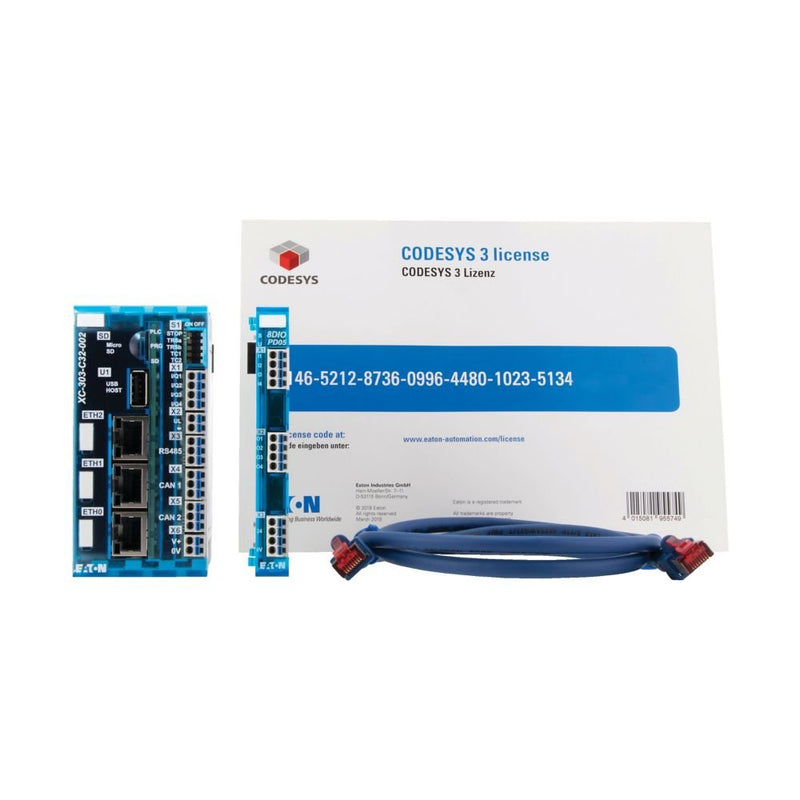 Eaton - SPS-Geräteset Starterpaket Patchleitung XC303 Starter Set Softwarelizenz