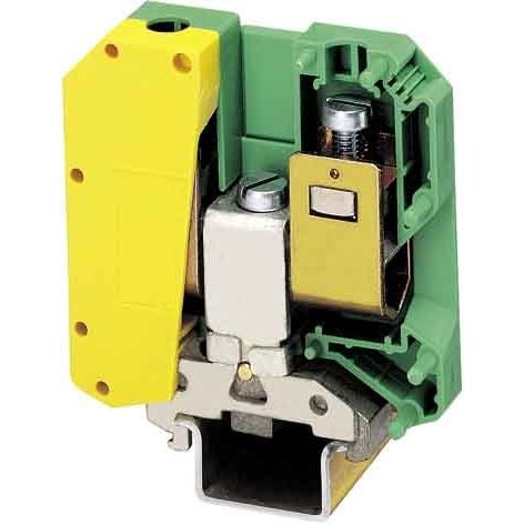 Phoenix Contact - Schutzleiter-Reihenklemme Schutzleiterklemme USLKG 50 16-50qmm B=20 gn-ge