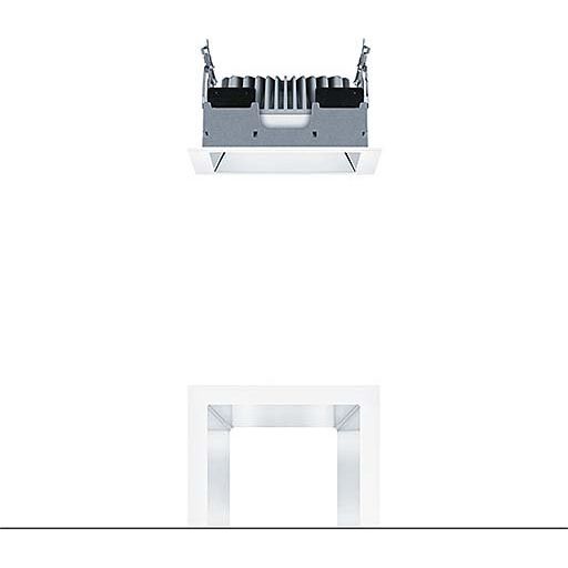 Zumtobel Group - Downlight/Strahler/Flutlicht LED-Deckeneinbauleuchte PANOS EVO #60815891 Q140L 840 230V AL WH