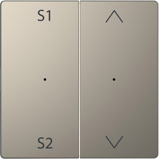 Merten - Abdeckung/Bedienelement für Installationsschalterprogramme Wippe f. Tastermodul 2f. MEG5227-6050 Szene1/2 Auf/Ab nime