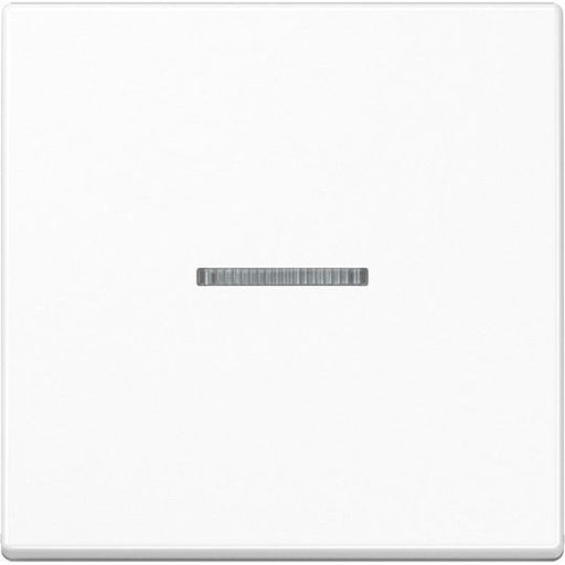 Jung - Bussystem-Tastsensor KNX RF Taster 1fach A 10911 ST RF WW Duroplast, Serie A
