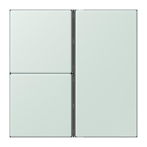 Jung - Abdeckung/Bedienelement für Installationsschalterprogramme Tastensatz 3fach LC 403 TSA 215 ceruleen pale