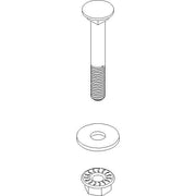 Niedax - Maschinenschraube/Bolzen Flachrundkopfschr. FLDM 6X45 E3 − 50 Stück