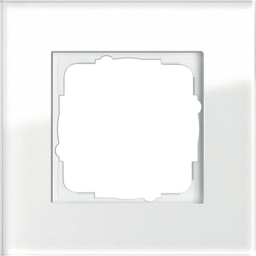 Gira - Abdeckrahmen 1f. weissglas 021112 Esprit