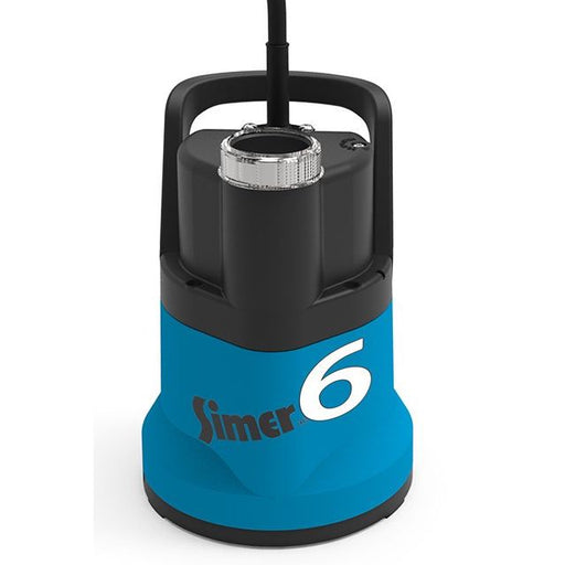 Jung Pumpen - Ständerpumpe Schmutzwasserpumpe SIMER 6 OD6601G-06 230 V, DT. STECKER
