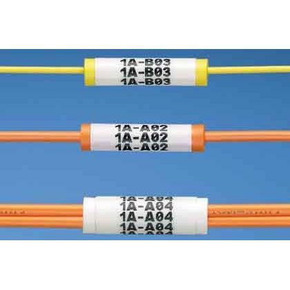 Panduit - Kabelmarkierungssystem Kennzeichnungshülse 3mm ws NWSLC-7Y − 1000 Stück