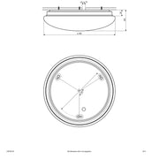EVN Lichttechnik - Decken-/Wandleuchte LED-Anbauleuchte L360180125 IP44