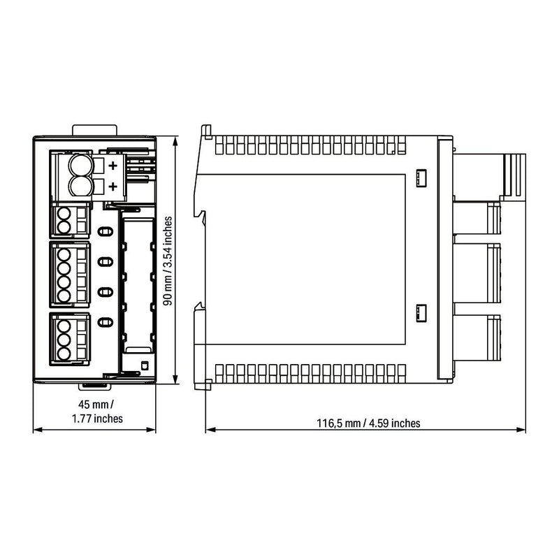 WAGO - Stromüberwachungsgerät Elektron. Schutzschalter 787-1664/000-200 DC 48 V