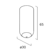 LTS Licht&Leuchten - Mechanisches Zubehör/Ersatzteile für Leuchten Kappe EU 37 sw-99-284-2