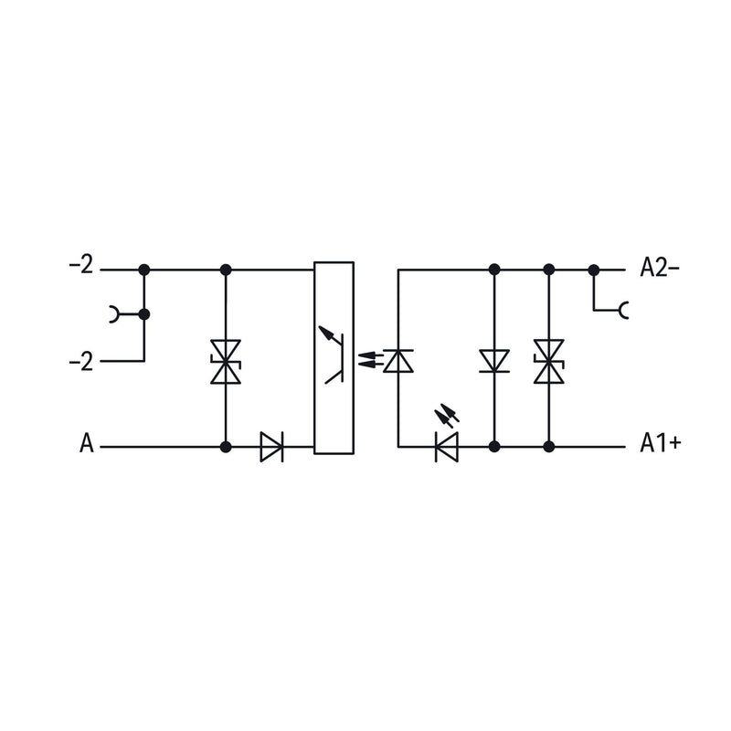 WAGO - Optokoppler 859-793 6mm,5/16-60VDC 0.1A − 10 Stück