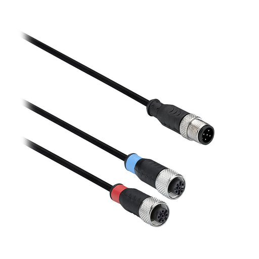 TMSS - Konfektioniertes Sensor-Aktor-Kabel Y-Verteiler M12 Steckverb. XZCRSR − 1 Stück