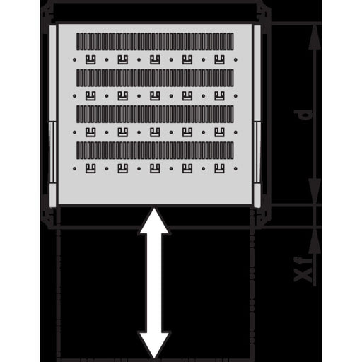 Schroff - Komponente für den Ausbau (Schaltschrank) Fachboden ausziehbar 21130355 800mm