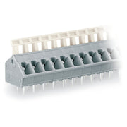 WAGO - Leiterplattenklemme Klemmleiste 256-410 0,08-2,5mmq grau,10p − 80 Stück