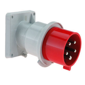 Bals Elektrotech - CEE-Gerätestecker (IEC 60309) Anbau-Gerätestecker 27124 5p 400V 6h Ip 44