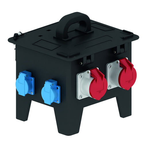 Bals Elektrotech - CEE-Steckdosen-Kombination (IEC 60309) Vollgummi-Verteiler 5225