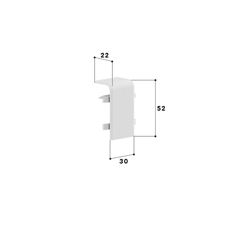 GGK - Kupplung für Sockelleistenkanal SL-Kupplung 20x50 alp 114946