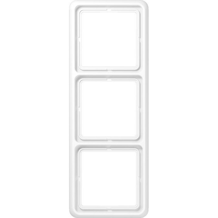 Jung - Abdeckrahmen Rahmen 3-fach aws CD 583 WW waage/senkrecht