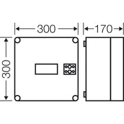 Hensel - Installationskleinverteiler Automatengehäuse Mi 1281