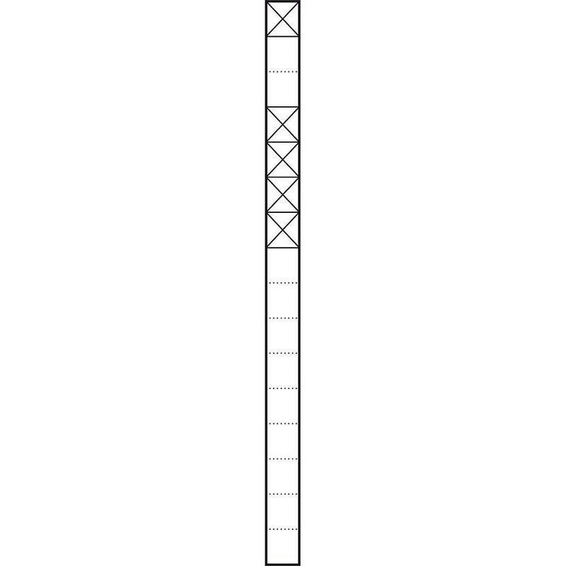 Siedle&Söhne - Kommunikations-Säule Kommunikations-Stele KSF 616-1/4 DG 1,6m dgr/gli 1+4Mod