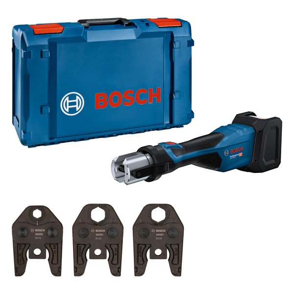 Bosch - Multifunktionswerkzeug (Pressen/Schneiden/Lochen) Akku-Presswerkzeug 06019M2102 GPT 18V-32