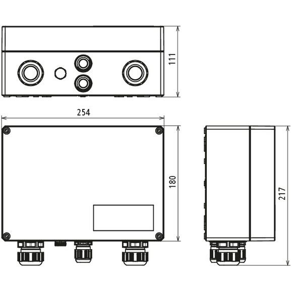 DEHN - Photovoltaik-DC-Stringbox Generatoranschlusskasten DCU 2 YPV 1100 2M 1S für PV-Anlagen