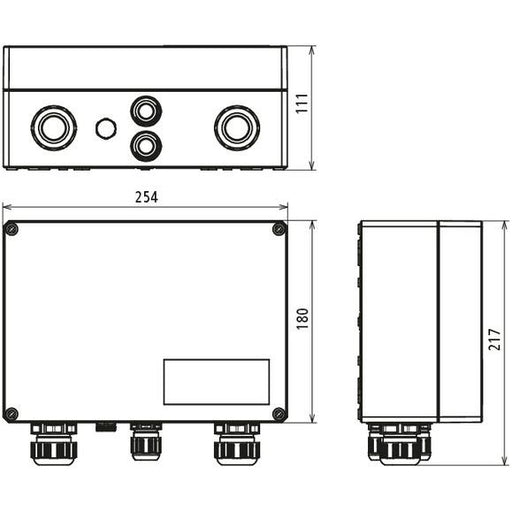 DEHN - Photovoltaik-DC-Stringbox Generatoranschlusskasten DCU 2 YPV 1100 2M 1S für PV-Anlagen