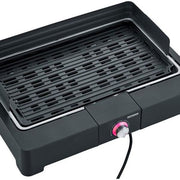Severin - Grillgerät Barbecue-Tischgrill PG 8567 sw m.Windschutz