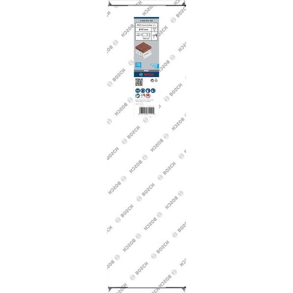 Bosch - Bohrkrone PRO Trockenbohrkrone, 87 x 2608601407 400 mm 1 1/4-Zoll