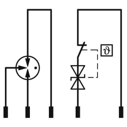 Phoenix Contact - Zubehör/Ersatzteile für Überspannungsschutz Energietechnik Überspannungsschutzstecker TTC-6P-1X2-24DC-I-P 12V DC