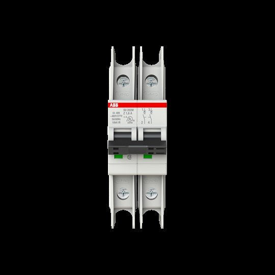 ABB Stotz S&J - Leitungsschutzschalter Sicherungsautomat SU202M-Z1,6 10kA, 1,6A, 2P