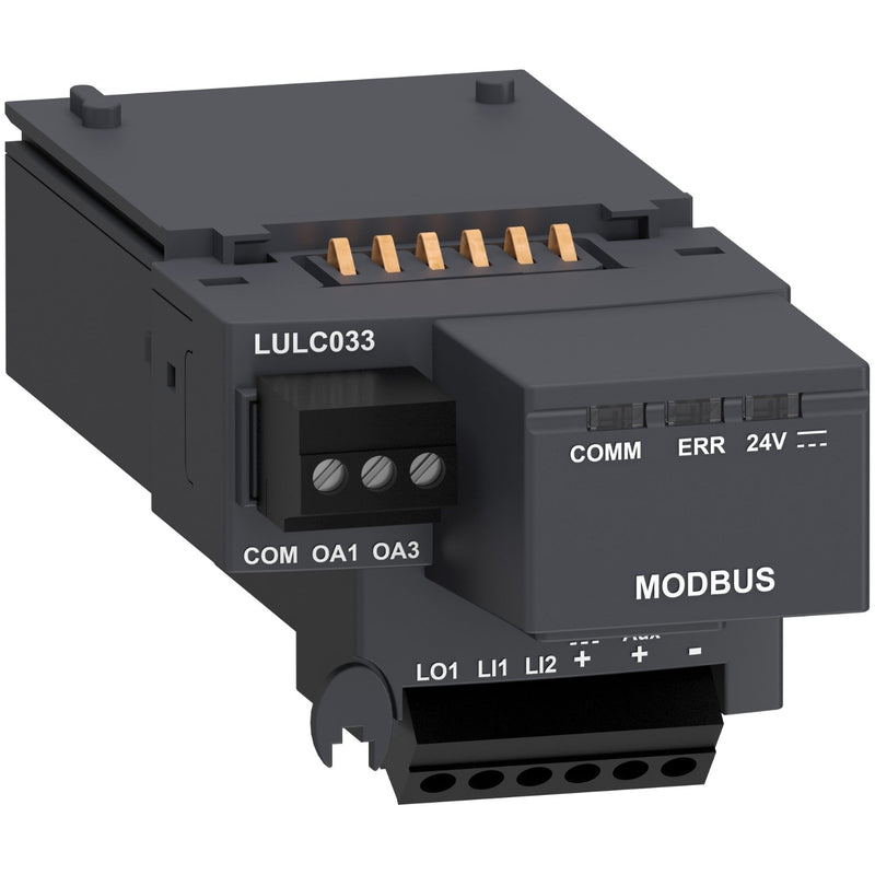 Schneider Electric - Feldbus, Dez. Peripherie - Kommunikations-Modul Kommunikationsmodul LULC033 24VDC,f.TeSys U
