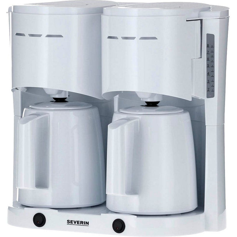 Severin - Kaffeeautomat Duo-Thermo-Kaffeeautomat KA 9314 ws 2x1000W