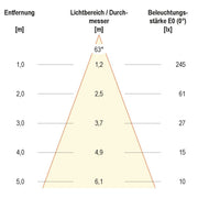 EVN Lichttechnik - Decken-/Wandleuchte LED-Wandleuchte C54151202RE 3000K anthrazit