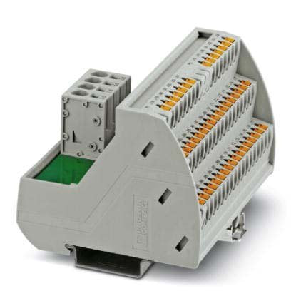Phoenix Contact - Verteilerbaugruppe Klemmen Potenzialverteiler VIP-3/PT/PDM-2/48 Modulbreite 97,7mm − 1 Stück by Phoenix Con
