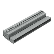 WAGO - Kabelsteckverbinder für Leiterplattensteckverbinder 1-Leiter-Stiftleiste 231-619/018-000 CAGECLAMP,2,5mm²,gr − 10 Stück