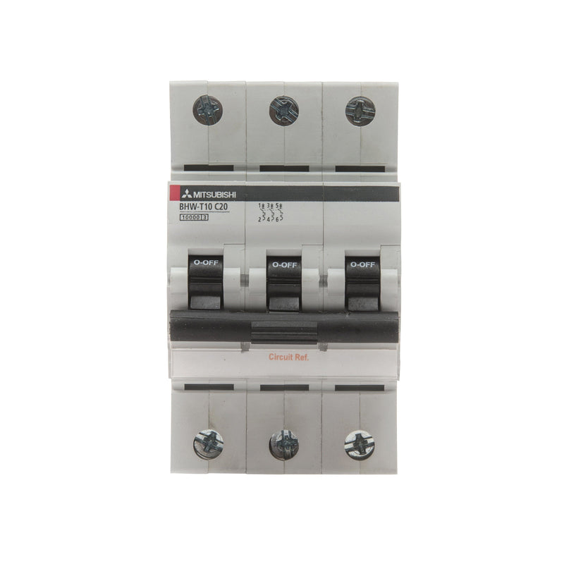 Mitsubishi Electric - Leitungsschutzschalter Sicherungsautomat BHW-T10 3P Ty#291925 3-polig
