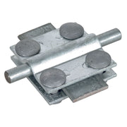DEHN - Verbinder für Blitzschutz Kreuzstück KS8.10FL30FRSM8STTZN für Rd 8-10/Fl 30mm