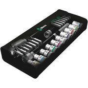 Wera - Steckschlüsselset Zyklop Hybrid Knarrensatz 05004090001 metrisch