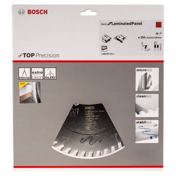 Bosch - Kreissägeblatt Top 2608642104 Precision Best for