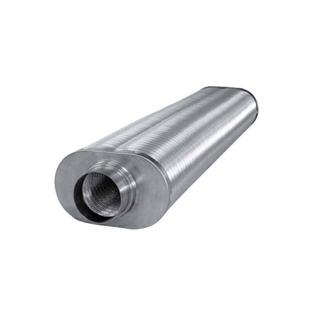 Maico - Schalldämpfer Luftkanal oval Flacher Ovalschalldämpfer RSOF 10/50 Länge 500 mm DN100