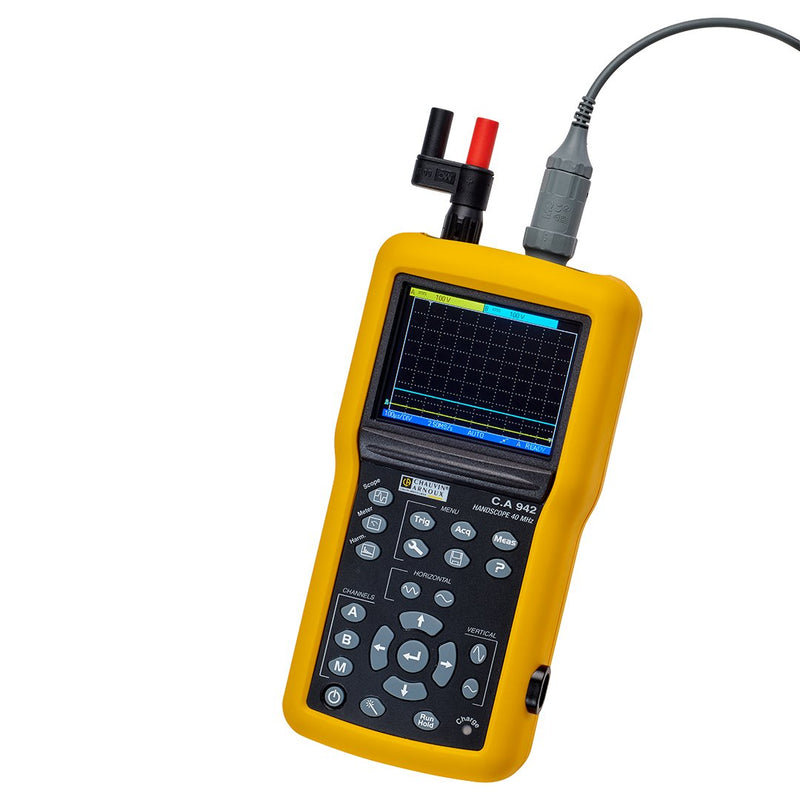 Chauvin Arnoux - Oszilloskop Tragbares Oszilloskop C.A 942 2x40MHz