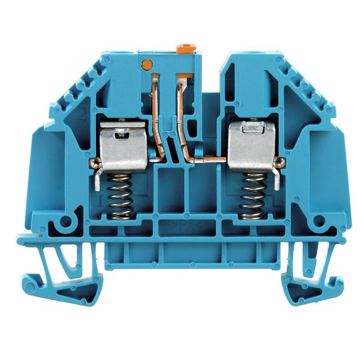 Weidmüller - Trenn- und Messtrenn-Reihenklemme Klemme WTR 4 STB SL BL Schraubanschl.,4mm² − 50 Stück