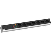 Bachmann - Power distribution unit (PDU) Steckdosenl. 482,6mm(19Z) 800.1260 7xCH T13 2,0m