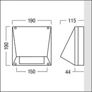 Zumtobel Group - Sicherheitsleuchte LED-Sicherheitsleuchte RESCLITE P #42934218