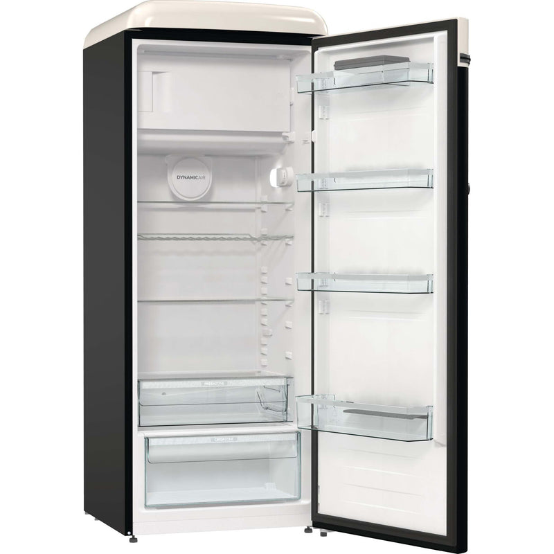 Gorenje - Kühlschrank Kühlgerät VW-Bulli OBRB 615 DBK sw Retrodesign